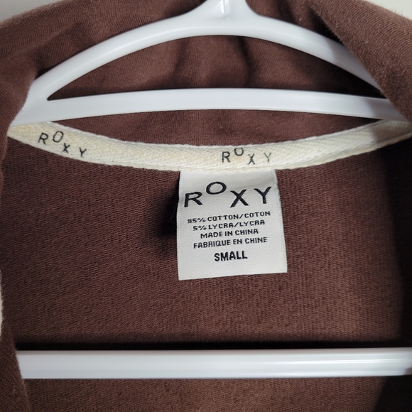 Women's Roxy Brown Zipup - Picture 4 of 6